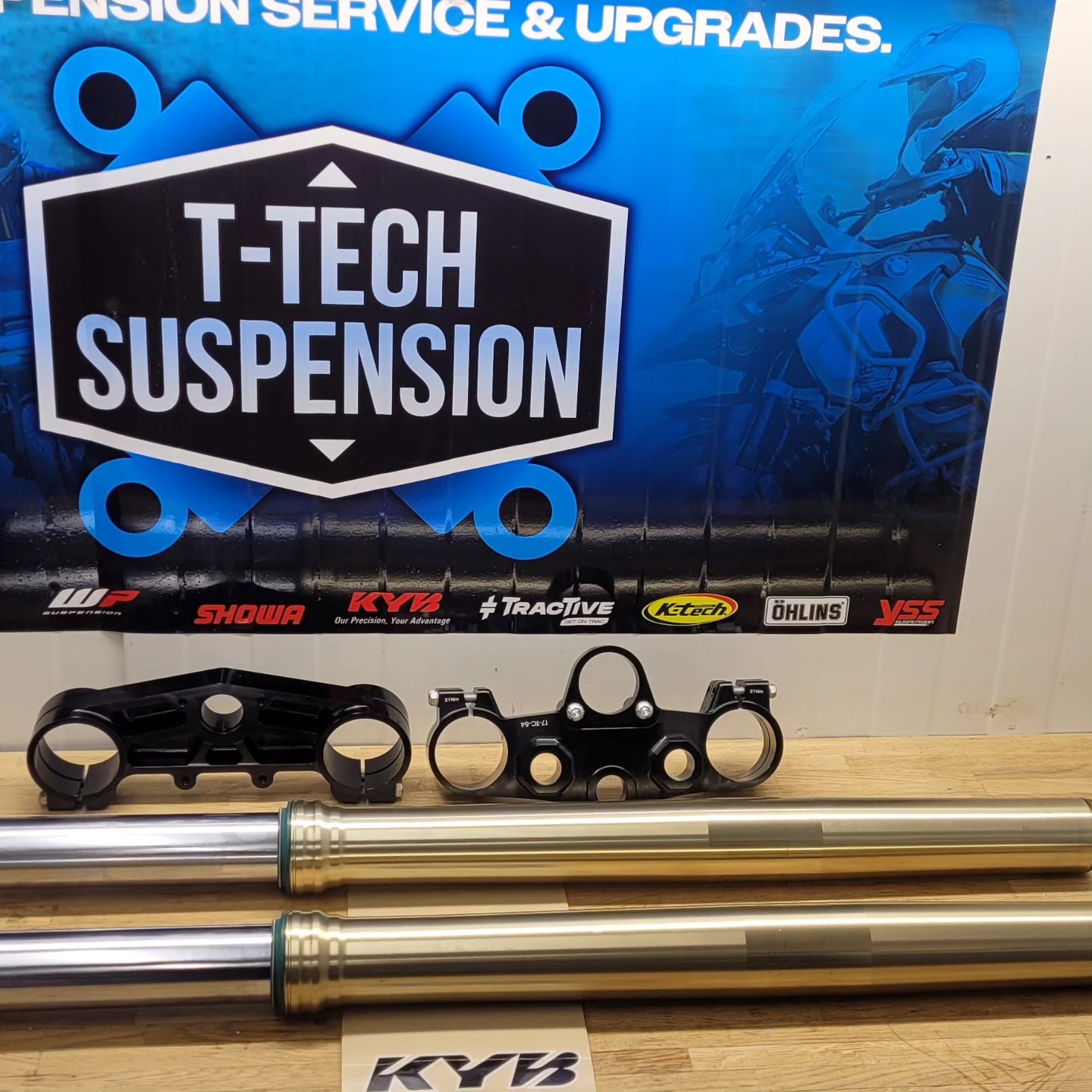 Yamaha Tenere 700 T7 KYB 48MM conversion kit – T-Tech Suspension